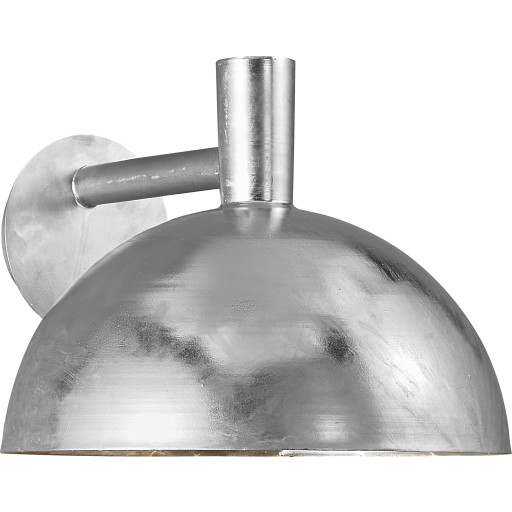 Nordlux Arki vägglampa utomhus, galvaniserat stål, Ø35 cm