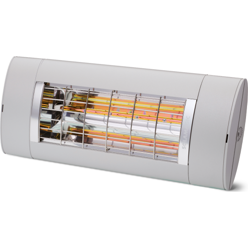 Solamagic S1 Premium terrassevarmer 1400W, lysegrå billede