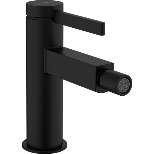 Hansgrohe Finoris bidetarmtaur, mat sort billede