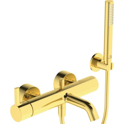 Ideal Standard Joy kararmatur med brusesæt, børstet guld