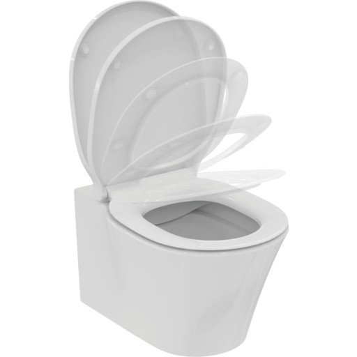 Ideal Standard Connect Air væghængt toilet, uden skyllekant, hvid billede