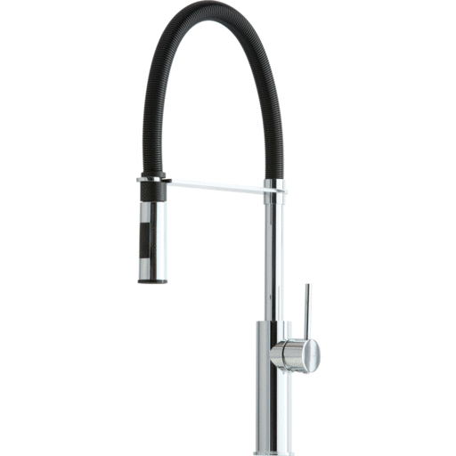 Lavabo Kubus 020 köksblandare, krom/matt svart