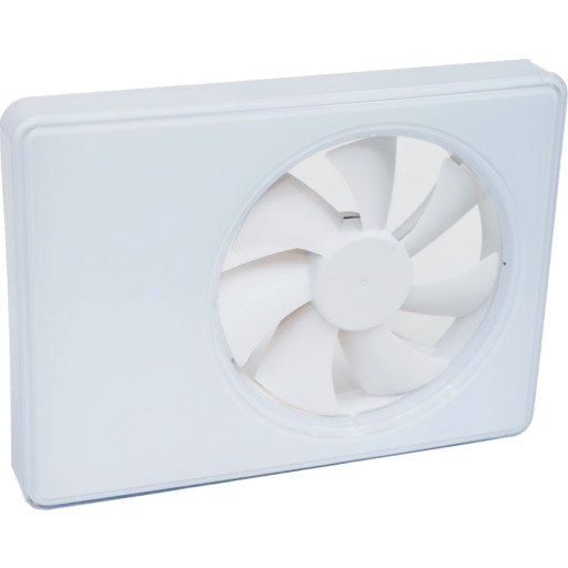 Duka Smartfan WiFi badventilator, hvid, 100 / 125 mm