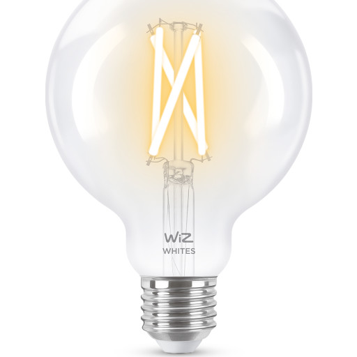 Wiz E27 globlampa, justerbar vit, Ø9,5 cm