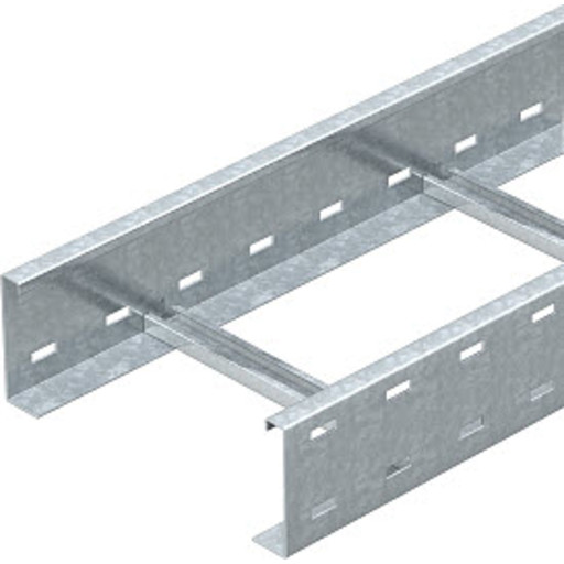 6 meter Kabelstige 110x400 Perf. sidevange WKLG 1140 FT varmgalv. HDG