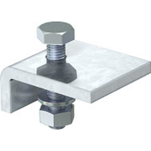 10 stk Klemlist 60×50 for ståldragere 20 mm KL1 20 S FT varmgalvanisert HDG