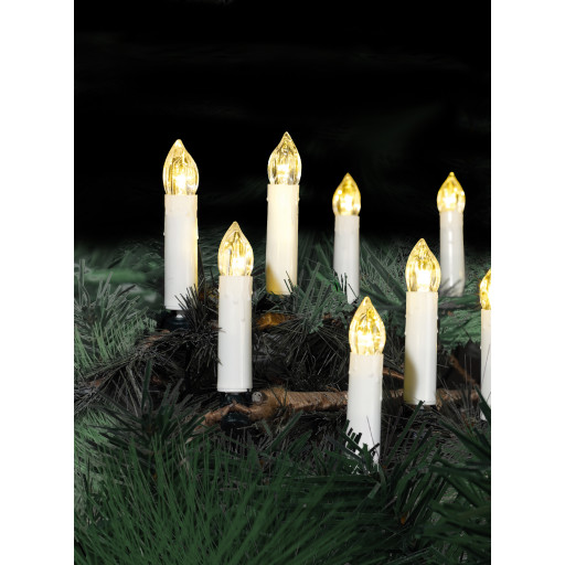 LED juletrelys , 24 stk.