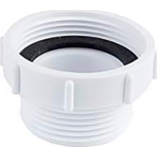 Intra Juvel spidsmuffe, hvid, 1.1/2" x 1.1/4"