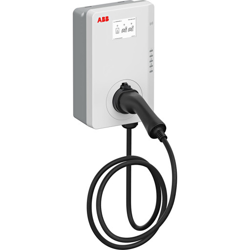 AC-billader, 11kW/16A, 5 meter Type 2-kabel, MID-godkjent, RFID