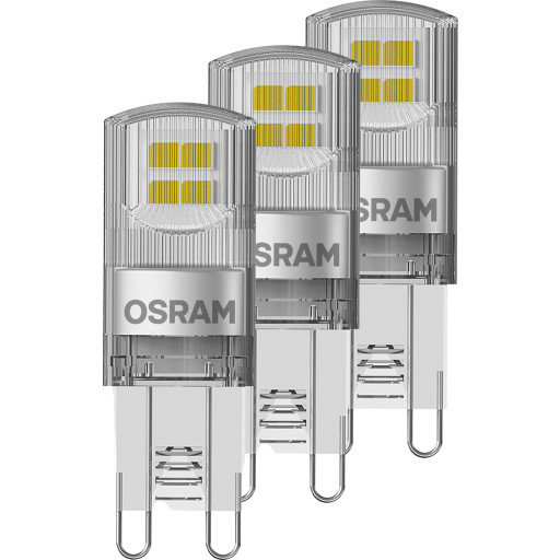 Osram Parathom G9 stiftlampa, 2700K, 1,9W, 3 st