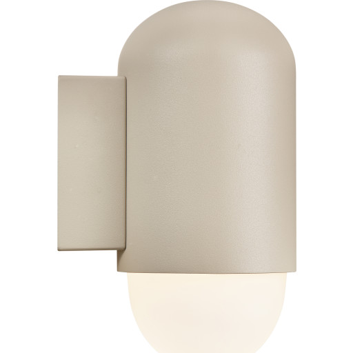 Nordlux Heka vägglampa utomhus, beige
