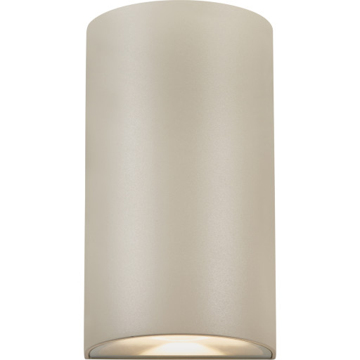 Nordlux Rold Round vägglampa utomhus, beige