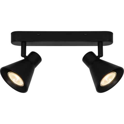 Nordlux Eik takspotlight, svart