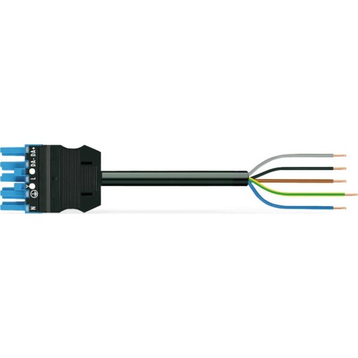 WINSTA® MIDI tilslut.kabel Eca hun/fri 5G2,5 mm² 2m blå
