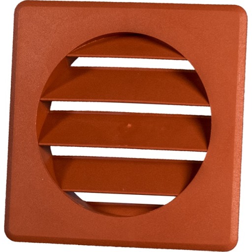 Duka Jalousirist, ø100 Mm, Rød