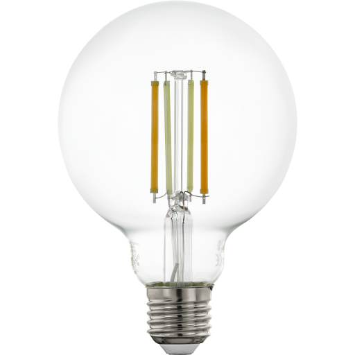 EGLO CONNECT-Z E27 LED G95 klar globepære med forskelligt hvidt lys
