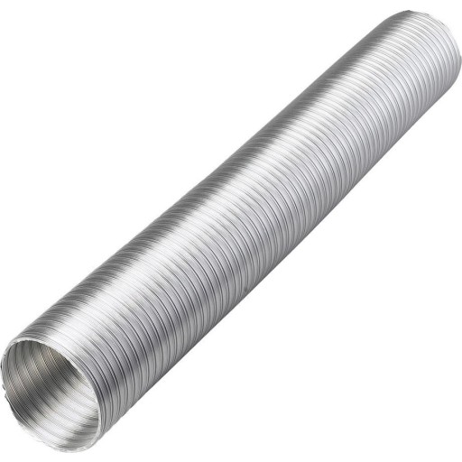 Aluminiumsflexslange Ø100 mm - 3000 mm. Tekniske installasjoner > Varmeventilasjon