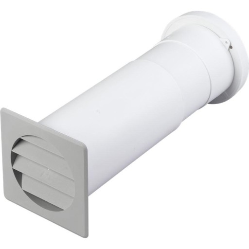 Duka teleskopventil, Ø105 mm billede