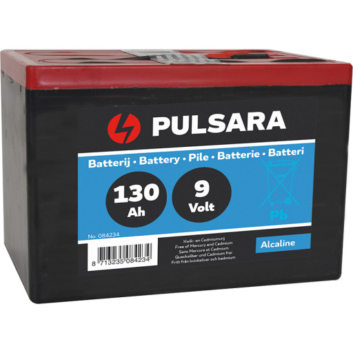 ELEPHANT Pulsara hybrid alkaline 9v/130ah lille