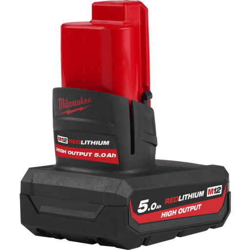 Milwaukee M12 Red Lithium High Output batteri, 12V/5,0 Ah