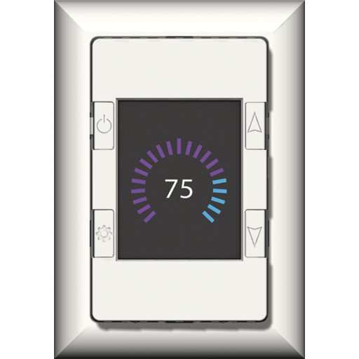 Mtouch One, 1P, termostat og regulator, hvit Backuptype - El