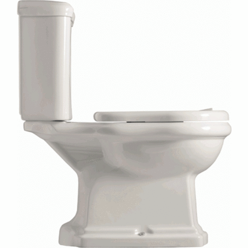 Billede af Lavabo Retro Monoblocco toilet, hvid