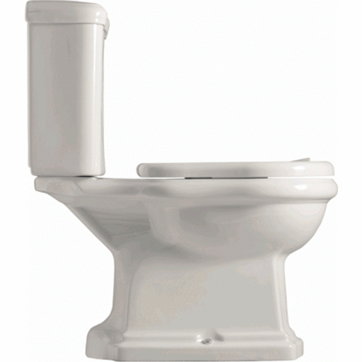 Lavabo Retro Monoblocco toilet, hvid
