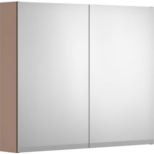 Gustavsberg Artic spejlskab med lys, 79,4x66,2 cm, rosa