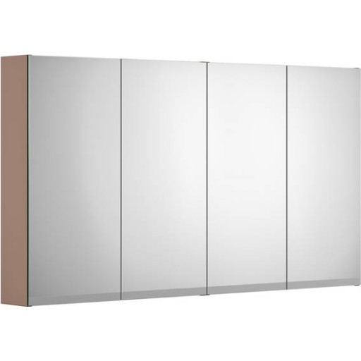 Gustavsberg Artic spejlskab med lys, 118,8x66,2 cm, rosa