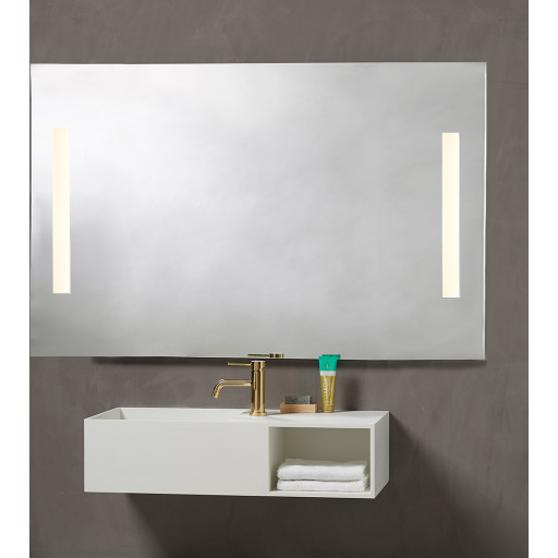 Loevschall Godhavn speil med lys, 160x85 cm Baderom > Innredningen