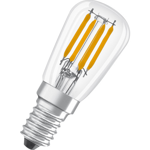 OSRAM SPECIAL - LED-filament-lyspære - form: T26 - klar finish - E14 - 2.8 W (tilsvarende 25 W) - klasse F - varmt hvidt lys - 2700 K