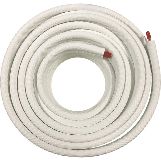 "Kobberrør til varmepumpe, 20 meter 3/8 x 5/8"""