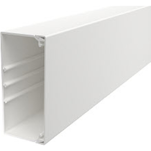 Billede af 16 meter Kabelkanal WDK60130VW 60x130 perlehvid RAL 9016