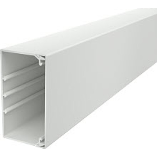 Billede af 16 meter Kabelkanal WDKH-60110RW 60x110 hvid RAL 9010 halogenfri