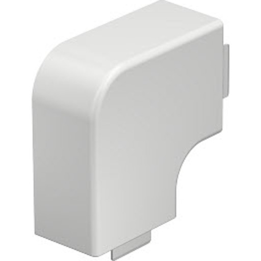 2 stk Flatvinkel WDKH-F40060RW 40×60 hvit RAL 9010 halogenfri