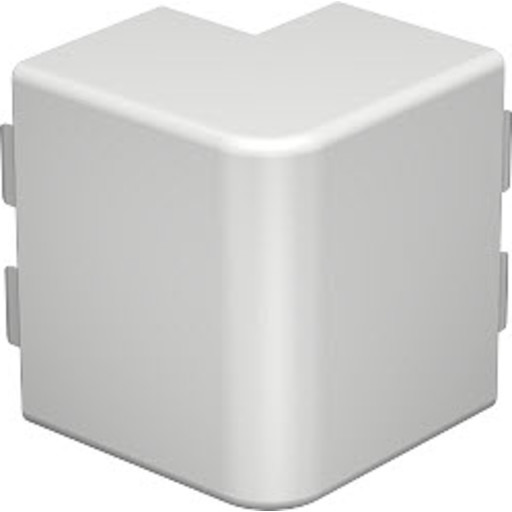 2 stk Utvendig hjørne WDKH-A60110RW 60×110 hvit RAL 9010 halogenfri