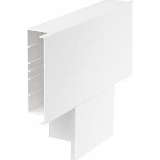 2 stk T-stykke WDK T80210RW 80×210 hvit RAL 9010