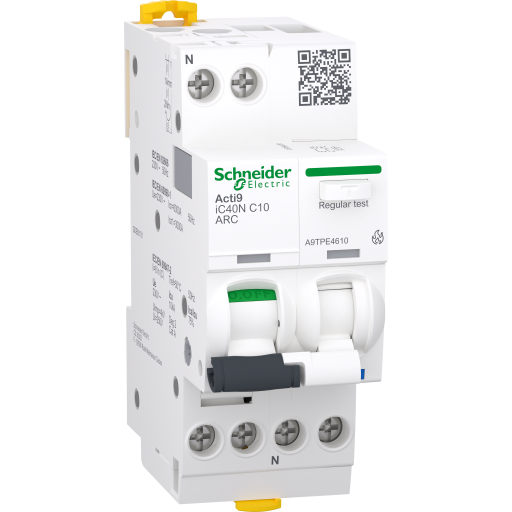 Schneider Electric Acti9 iC40 gnistdetektor, 1 pol, 10A billede