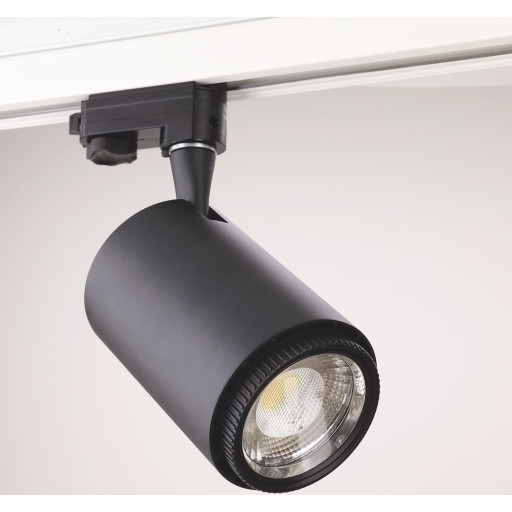 Rex ii LED spot. 20w 3F sort. dæmpbar 3000k 1043lm 20-60°