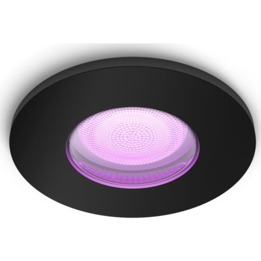 Philips Hue Xamento indbygningsspot sort 1-pak