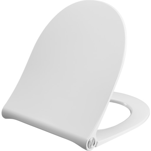 Pressalit Sway D toalettsits, soft close, snabbfäste, vit