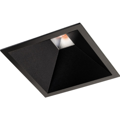 Soft square sort 880lm 2700k ra 98 bagkantsdæmp