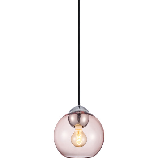 Billede af Halo Design Bubbles pendel, rose, Ø14 cm