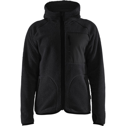 Fiberpelsjakke Sort XL