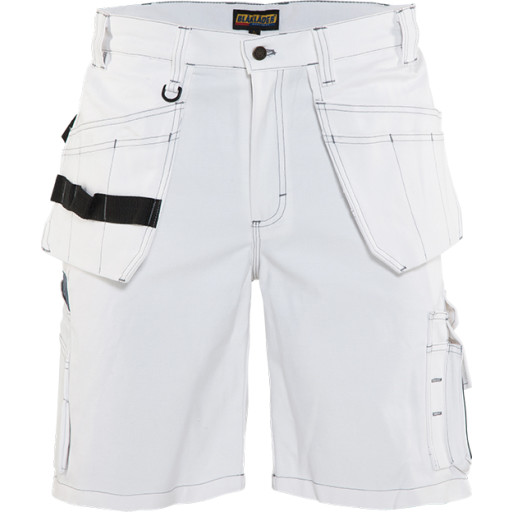 Håndverkshorts hvit 48