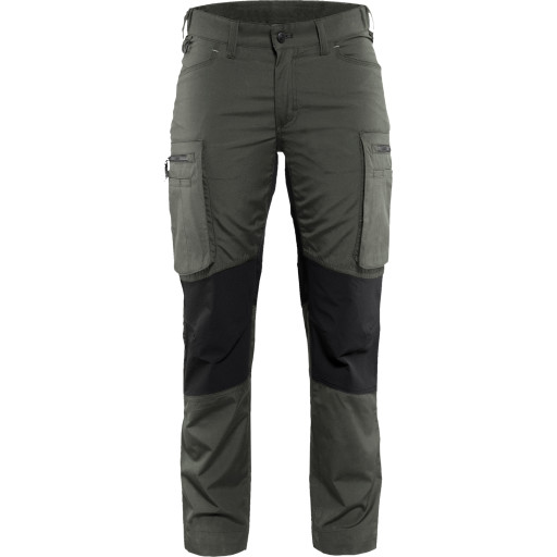 Dameservicebukser med stretch