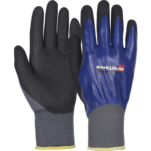 Worklife Dry handske med gode vandafvisende egenskaber. Str. 11