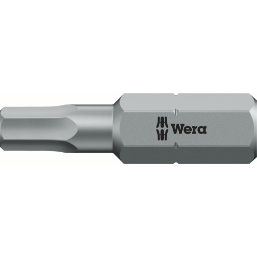 WERA 840/1 Z Bits, 2,5 x 25 mm Backuptype - Værktøj