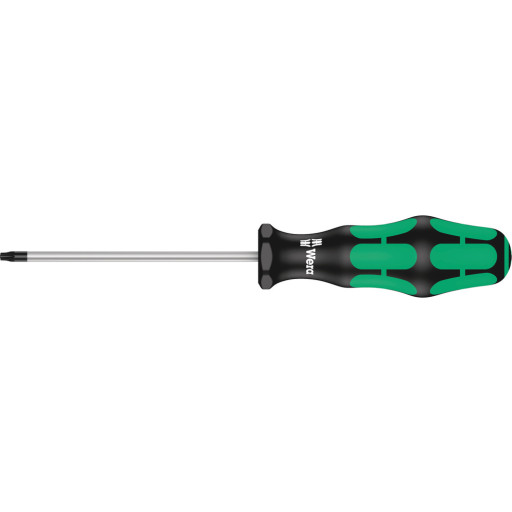 Wera 367 Kraftform skruetrækker, Torx kærv, TX15