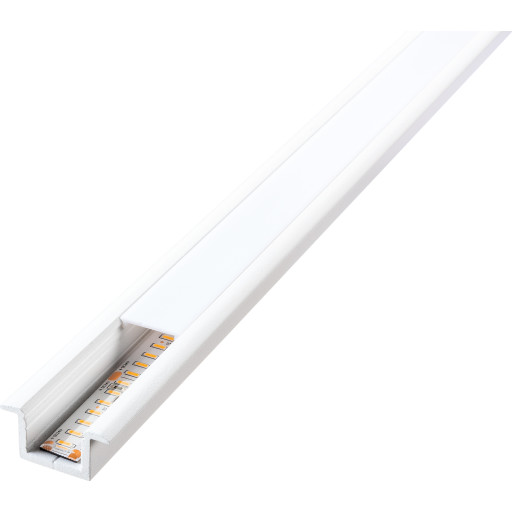 SG StripLine 1,8m LED skinne til indbyg, hvid billede